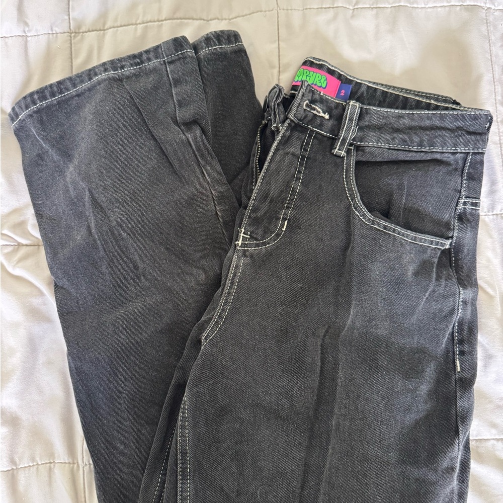 Black Denim Jeans